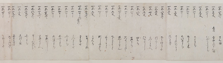 第2巻 - 1 健軍社領肥後津守保田地坪付目録写　刊本14号 (4/7)